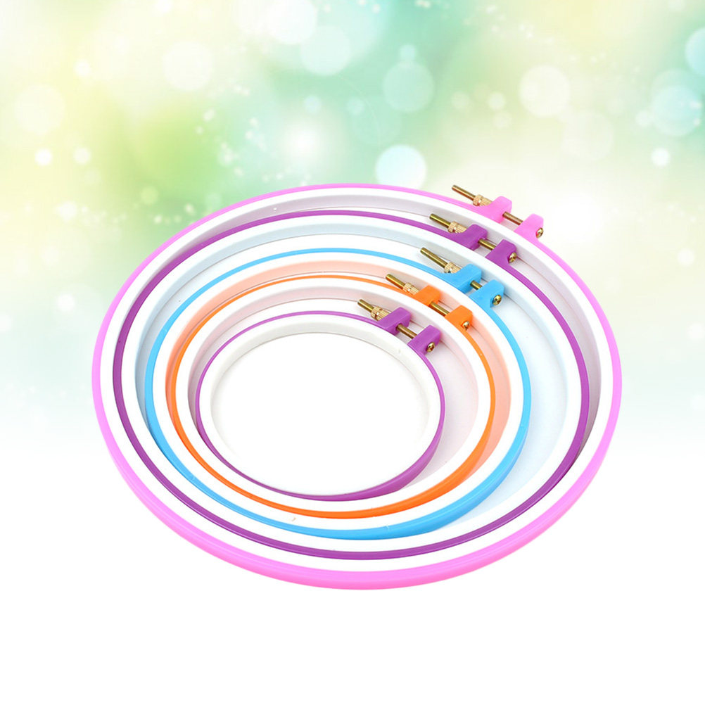 ชุดห่วงปักครอสสติช 5 ชิ้น ห่วง - Embroidery Ring Sizes บทวิจารณ์และราคา