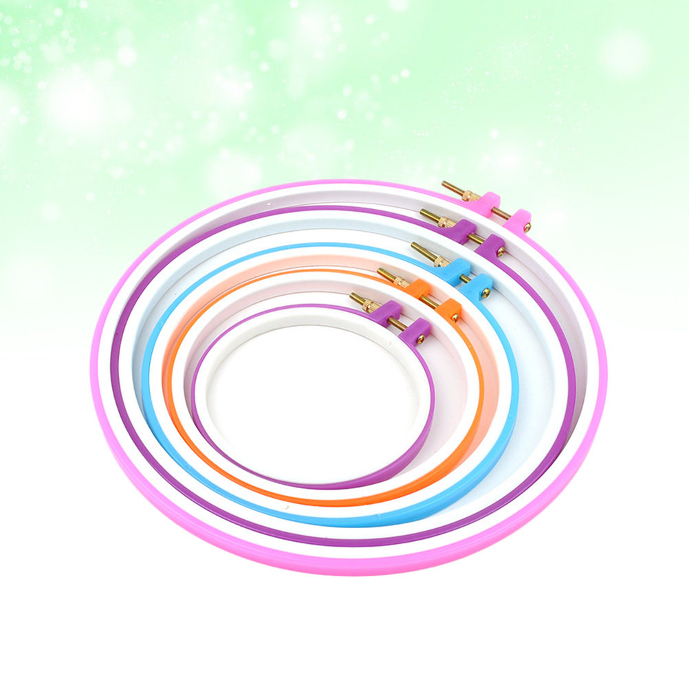 ชุดห่วงปักครอสสติช 5 ชิ้น ห่วง - Embroidery Ring Sizes บทวิจารณ์และราคา