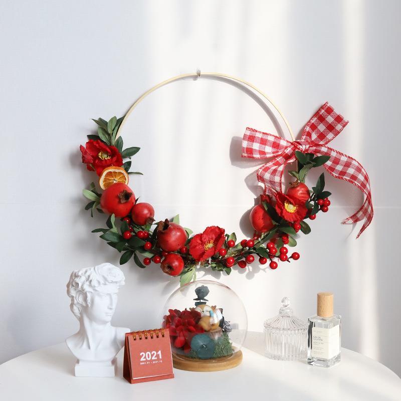1/5Pcs 8-33ซม.ไม้ DIY Handmade - Stitch Marker Ring บทวิจารณ์และราคา