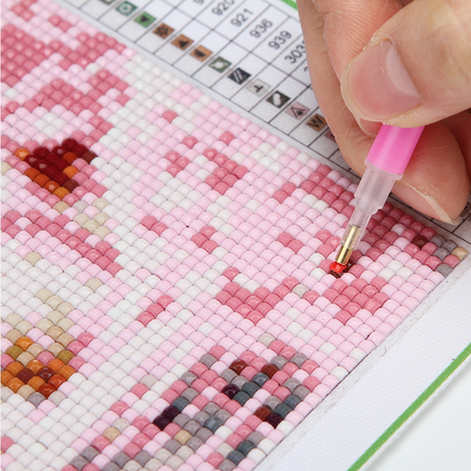 ภาพปักเพชรลายม้าวิ่งสไตล์เรโทร - Embroidery Running Stitch บทวิจารณ์และราคา